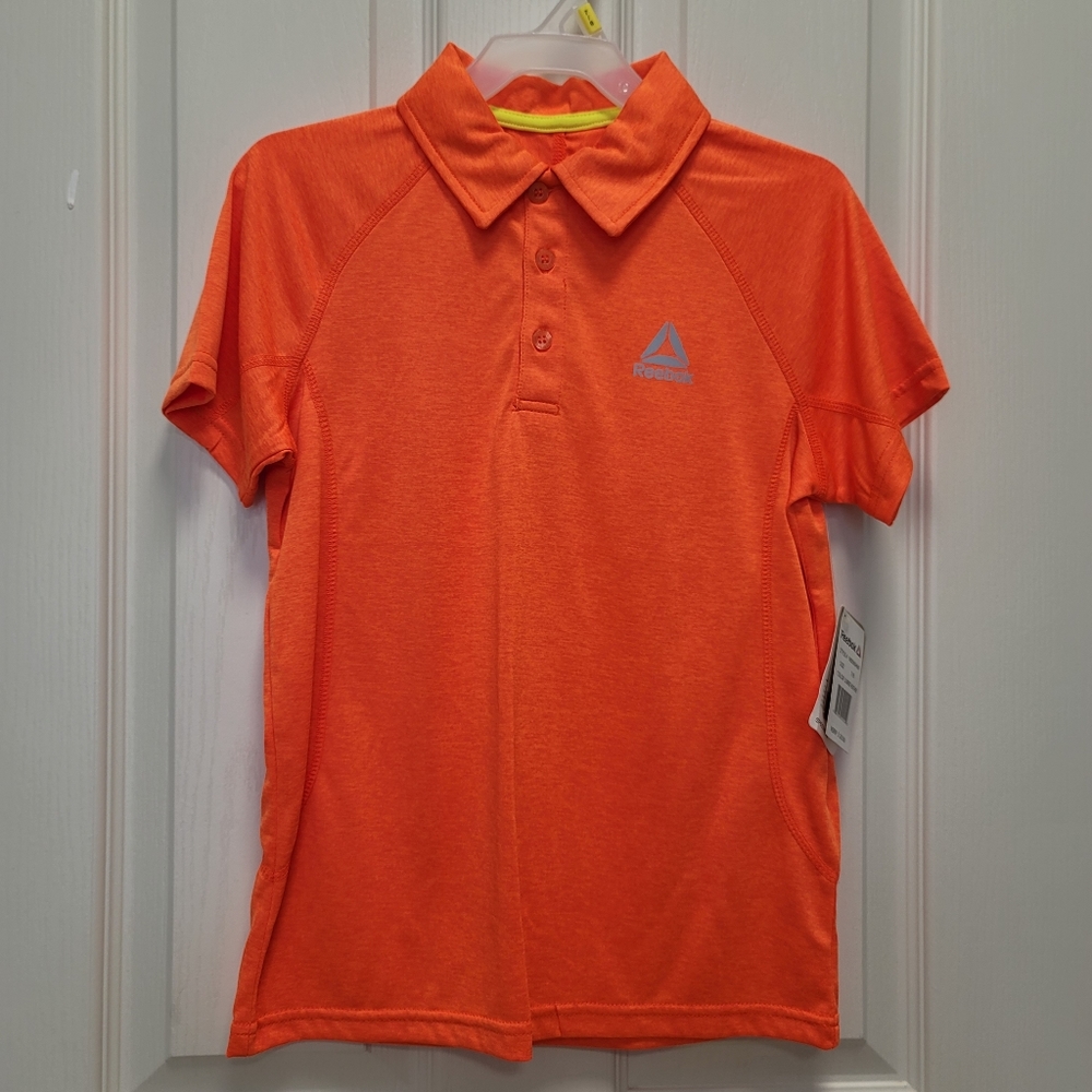 NWT Reebok Boys collared shirt size 7/8